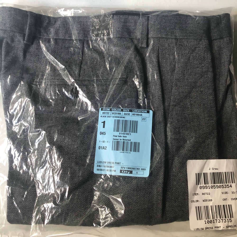 Bowery Slim Fit Dress Pants Portuguese Stretch - Picture 8 of 10